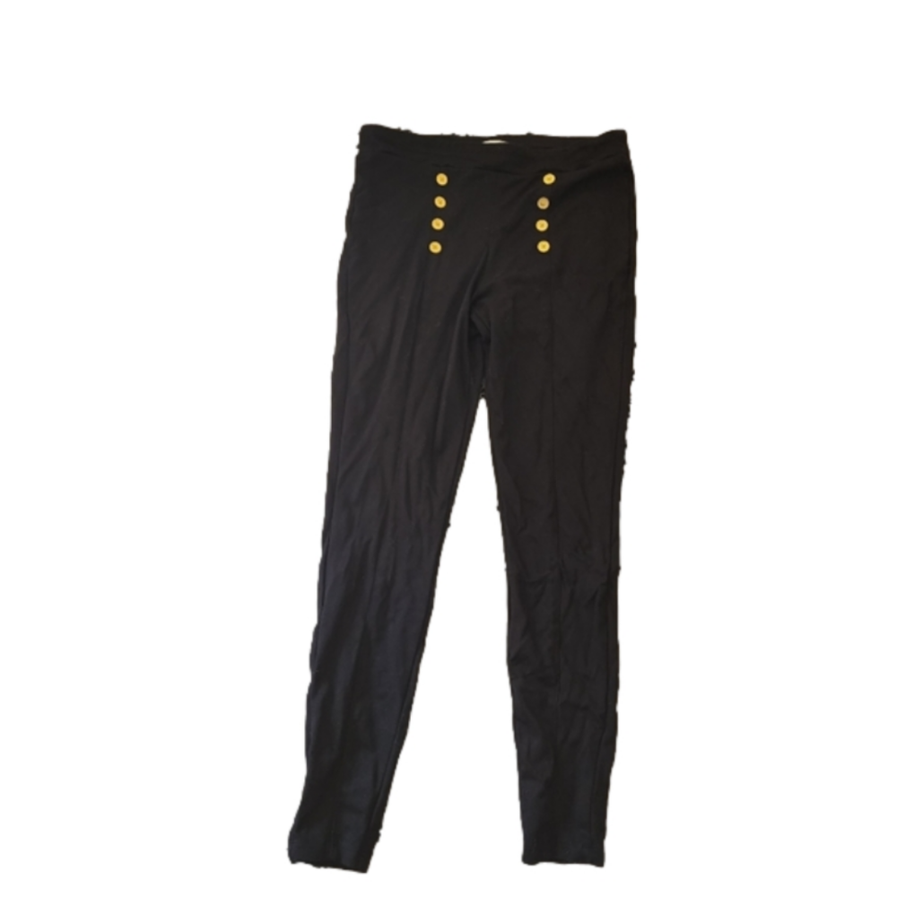 B - John Paul Richard Black Legging Sz M